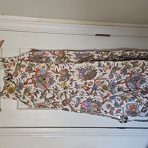 Tommy hilfiger flowery women dress with pockets size Medium